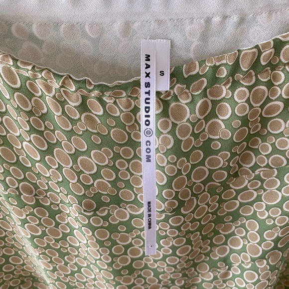 MAX STUDIO 100% Silk Skirt - Picture 3 of 6